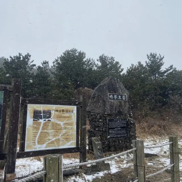 제주 오름 난이도 쉬운 아부오름 ⛰️