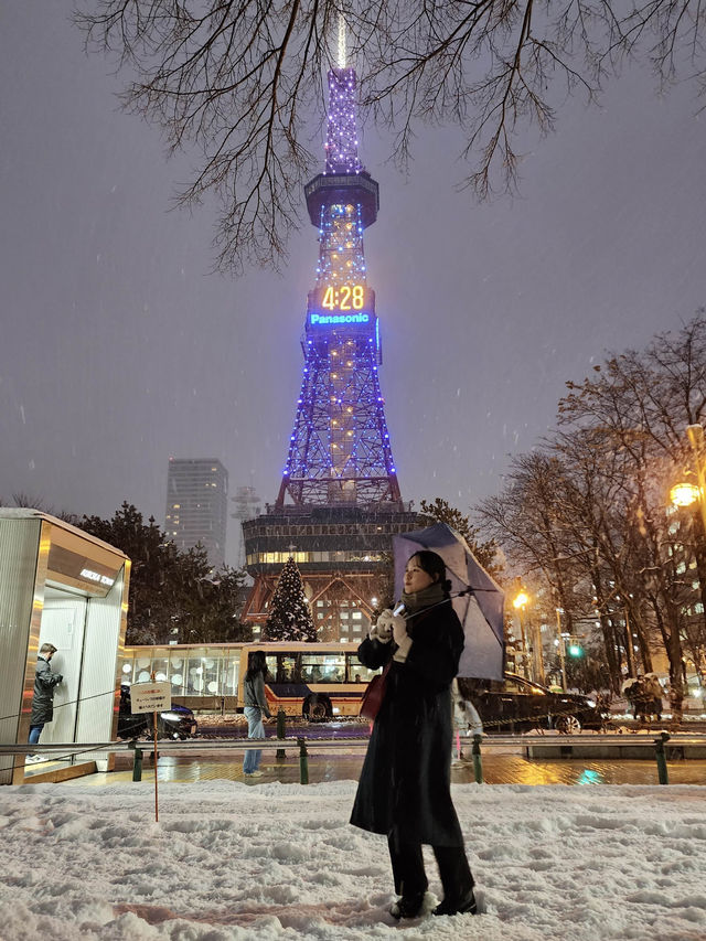 사랑할 수 밖에 없는 눈의도시, 삿포로❄️