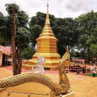 วัดพระธาตุดอยจอมทอง ที่ตั้งเสาสะดือเมือง 108 หลัก