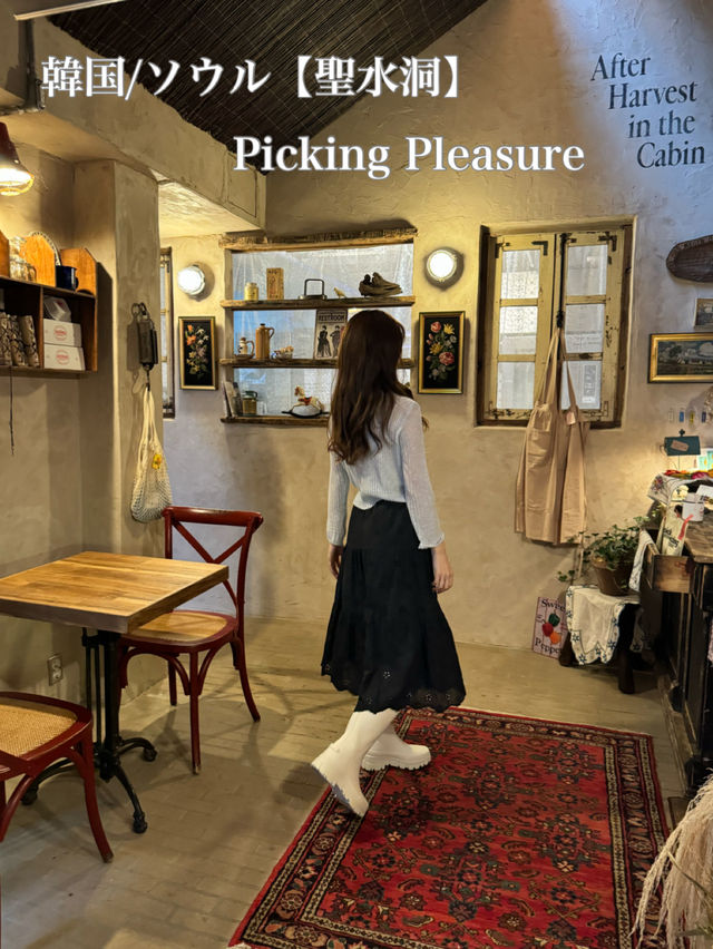 韓国/ソウル【聖水洞】Picking Pleasure 韓国/ソウル【聖水洞】Picking Pleasure
