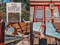🚞🚞ถ่ายรูปสวยๆที่ @สถานีรถไฟหัวหิน