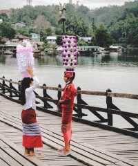 เสน่ห์ของสะพานมอญ@กาญจนบุรี