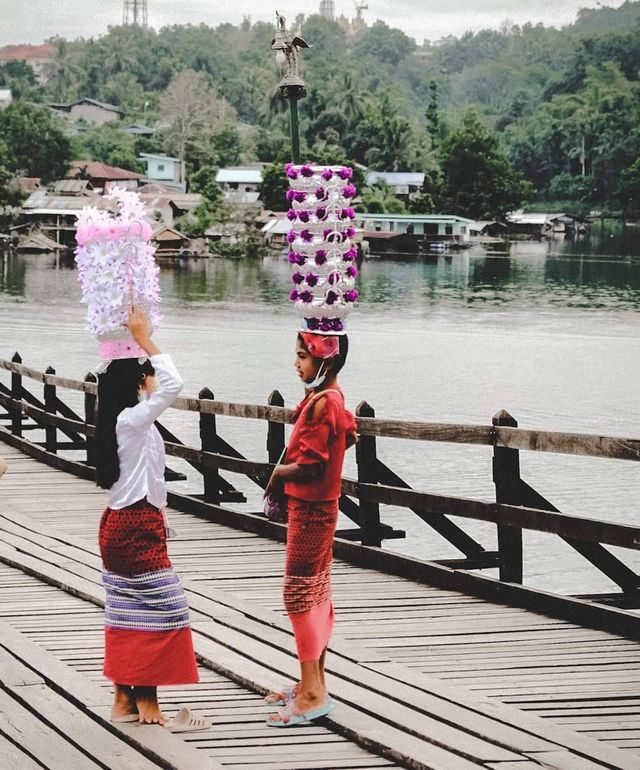 เสน่ห์ของสะพานมอญ@กาญจนบุรี