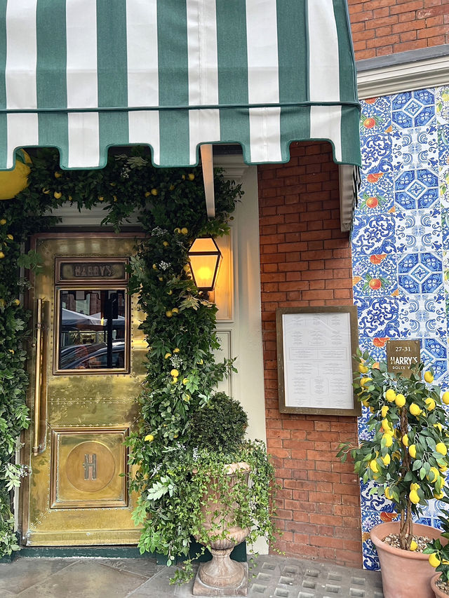 英國倫敦精緻甜品意大利餐廳-Harry's Dolce Vita