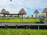 บ้านรักษ์นา ร้านอาหารไทย ในท้องทุ่งนา 