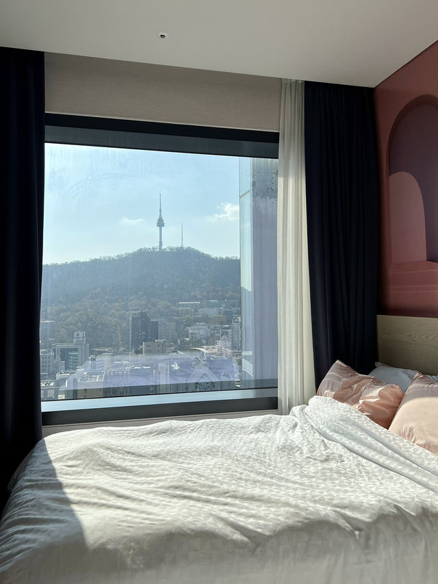 남산뷰 호캉스는 야경이 진리✨💖