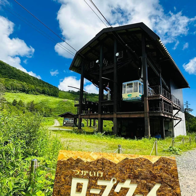 日本白馬栂池高原纜車