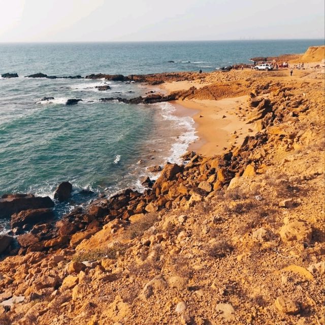 PICTURESQUE MUBARAK BEACH.
