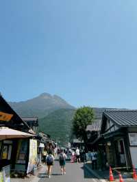 One Day in Yufu via one of the most sceneric train, Yufuin on Mori