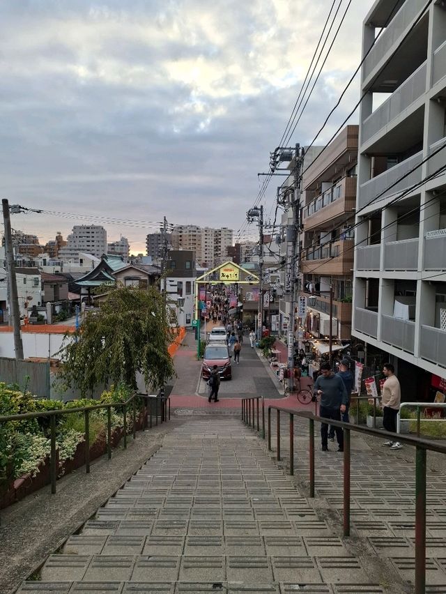 日暮里夕陽階梯，谷中銀座