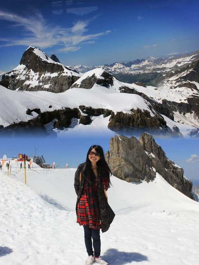 Summer Snow Adventures on Mount Titlis