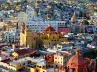 Colorful skyline of Guanajuato