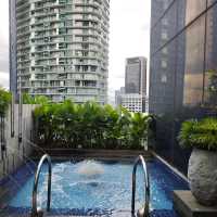 Relaxing Swim at Four Seasons KL