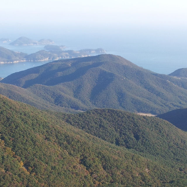 남해의 푸른 바다와 함께 숨은 명소, 보리암