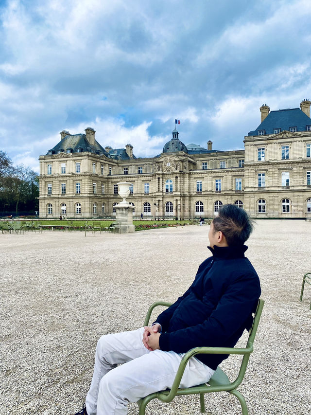 我最愛😍的法國🇫🇷盧森堡花園🌷