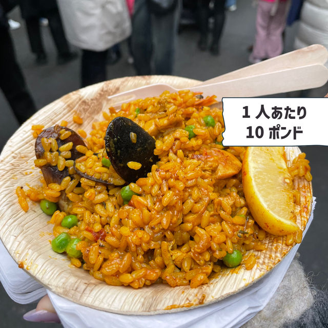 【ロンドン】バラマーケットで必ず食べたいグルメ4選🍓🇬🇧