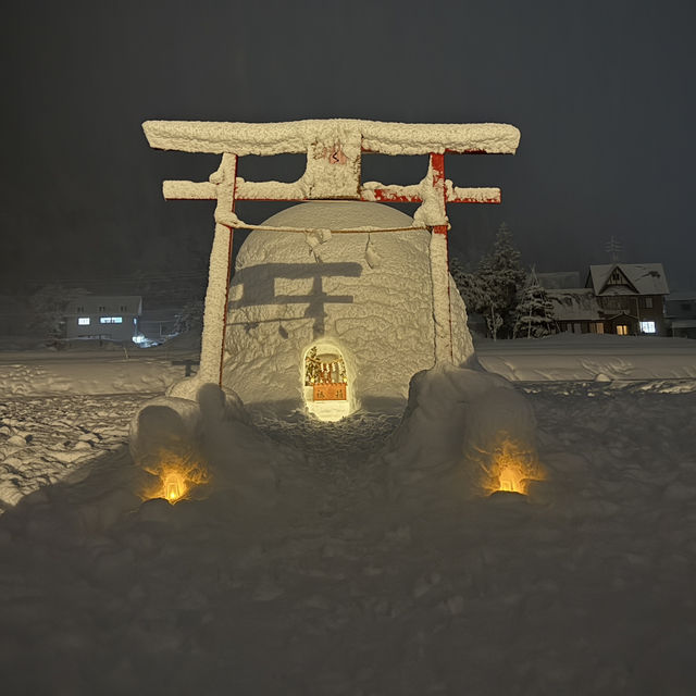 冬日夢幻體驗❄️｜在長野·飯山雪屋裡吃火鍋，超Chill！