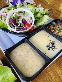 ✨️แนะนำคาเฟ่สลัดปลอดสารพิษ พิกัด รัษฎา🥗