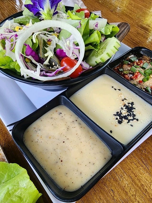 ✨️แนะนำคาเฟ่สลัดปลอดสารพิษ พิกัด รัษฎา🥗