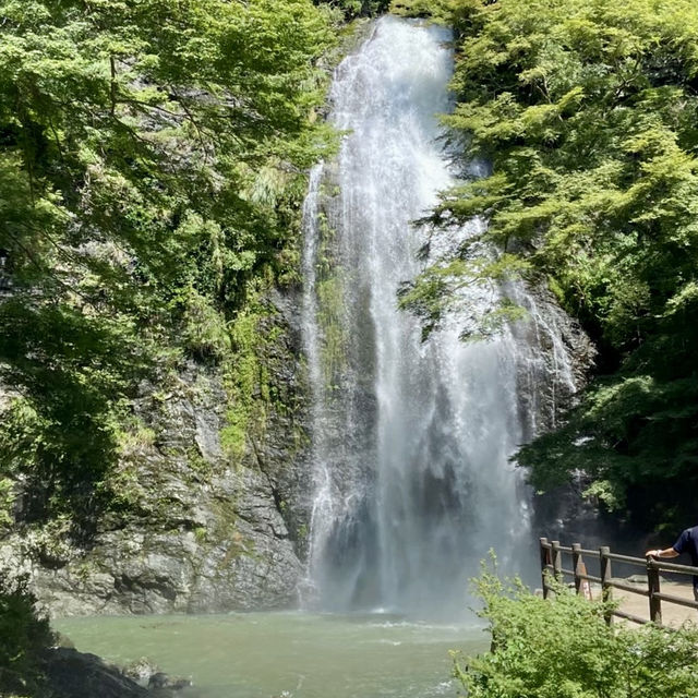 【大阪府】 マイナスイオンを浴びる　in箕面の滝