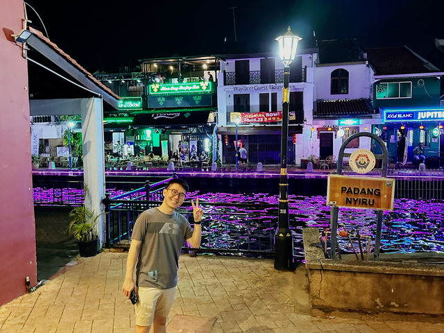 Enchanting Night Stroll by Malacca Riverside ✨🌊 