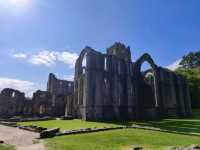 原來殘缺也可以這麼美～噴泉修道院Fountains Abbey