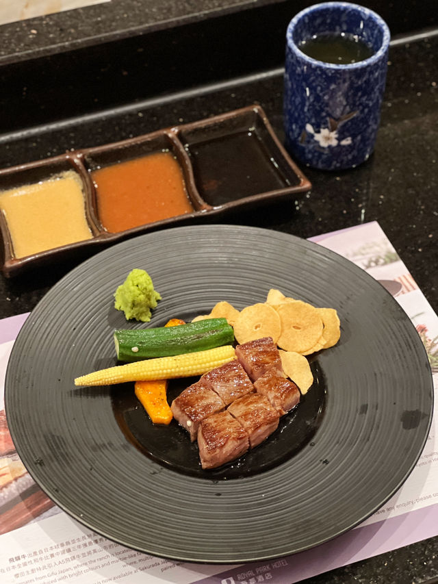 沙田五星級酒店鐵板燒