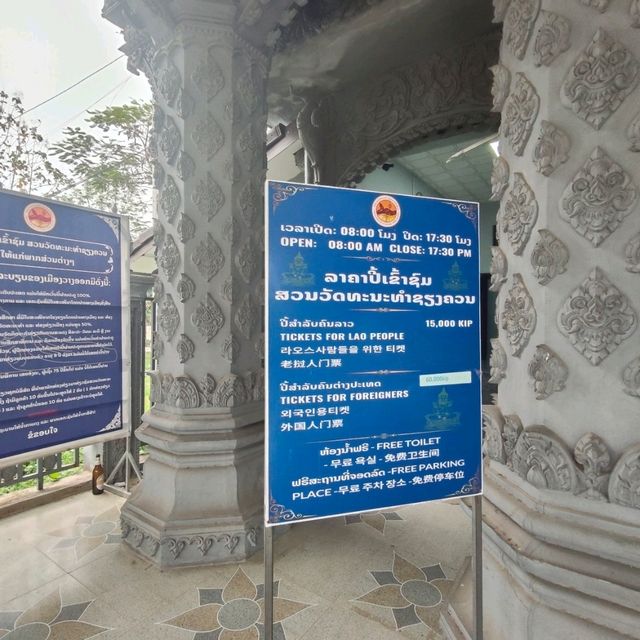 Immersing in Spirituality at Buddha Park, Vientiane