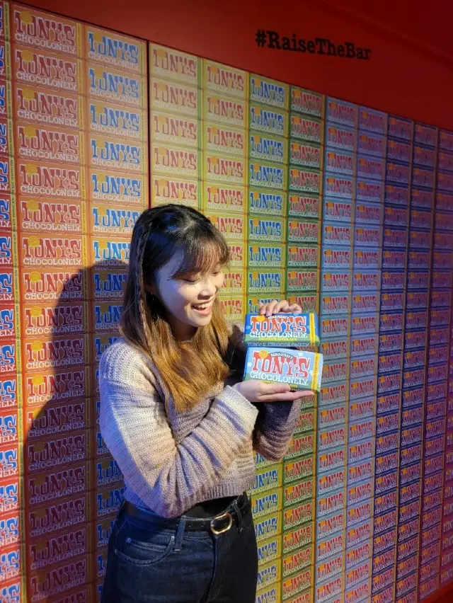 Create Your Own Unique Chocolate at Tony's Chocolonely in Amsterdam