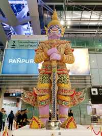 ไปชมยักษ์ใหญ่ทั้ง12ตน ที่ สนามบินสุวรรณภูมิ
