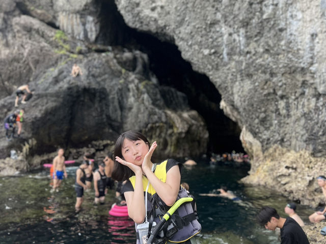 綠島必去景點📍藍洞秘境膚淺