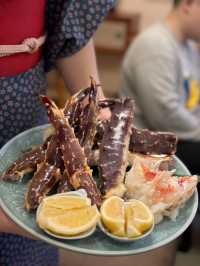 價錢最親民的有帝王蟹套餐