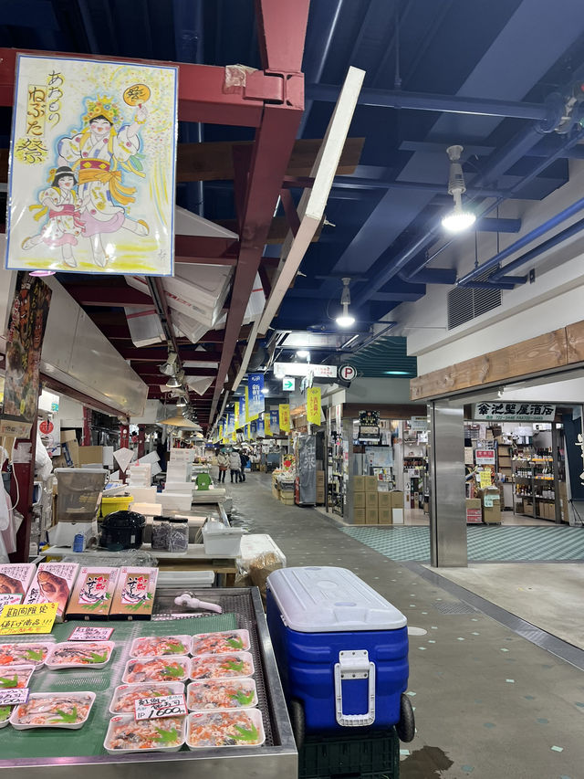 【青森市】お土産買うならここ！アウガの新鮮市場✨