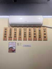 韓国🇰🇷釜山グルメ　釜山タワー近く、高評価の韓国料理店🍽️
