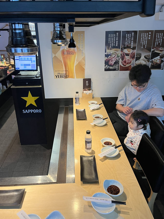 프리미엄 양갈비를 화로에 구워주는 인천 송도 맛집🐑🥩