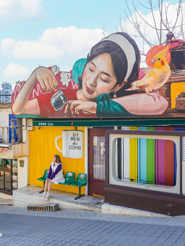 หมู่บ้านเทพนิยายแห่งอินชอน Songwol-dong Fairy Tale