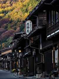 🌸 日本奈良井宿 — 江戶時代的木造古街漫遊