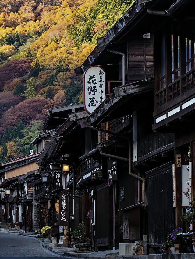 🌸 日本奈良井宿 — 江戶時代的木造古街漫遊