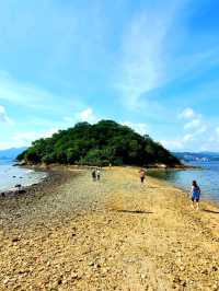 端午節走過欣澳灣連島沙洲
