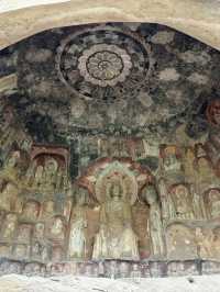 Thousand Buddha Cliff in Guangyuan, Sichuan