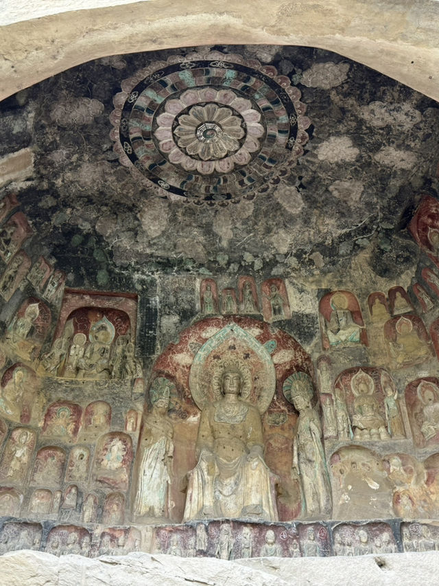 Thousand Buddha Cliff in Guangyuan, Sichuan