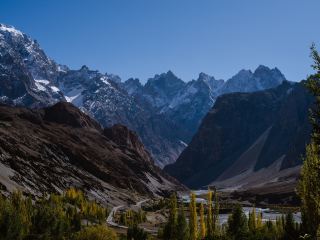 Walking Along the Stunning Karakoram Highway in Hunza