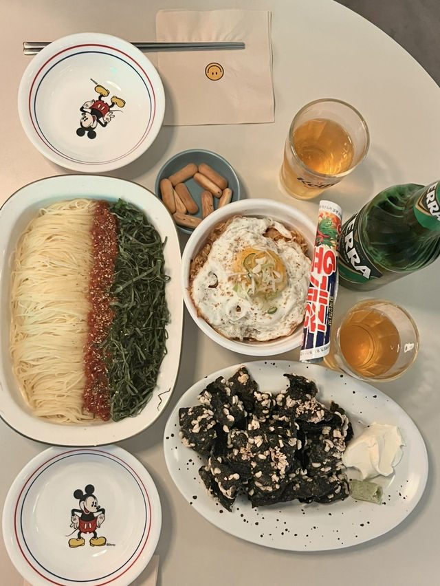 【韓国・ノウォン】 創作韓国料理が食べられる韓国居酒屋🇰🇷🏮