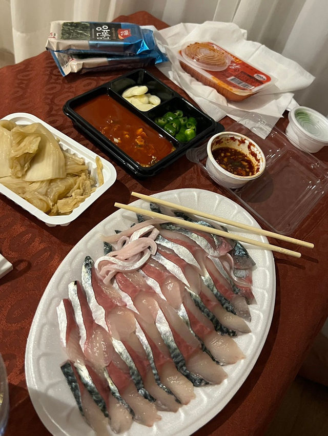 가성비 좋은 제주 서귀포 고등어회 맛집 중문회어시장