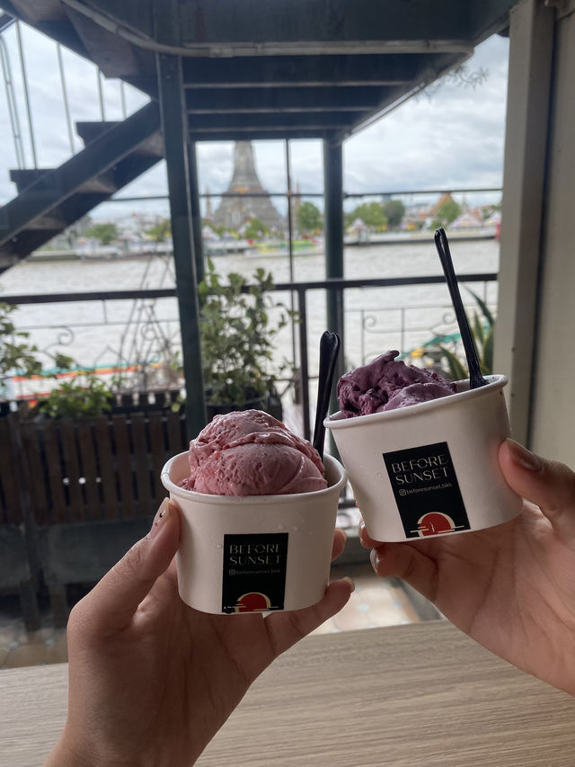 ร้านไอติม Before sunset ท่าเตียน