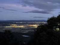 Mount Ainslie Lookout at Night – A Peaceful Glow Over Canberra