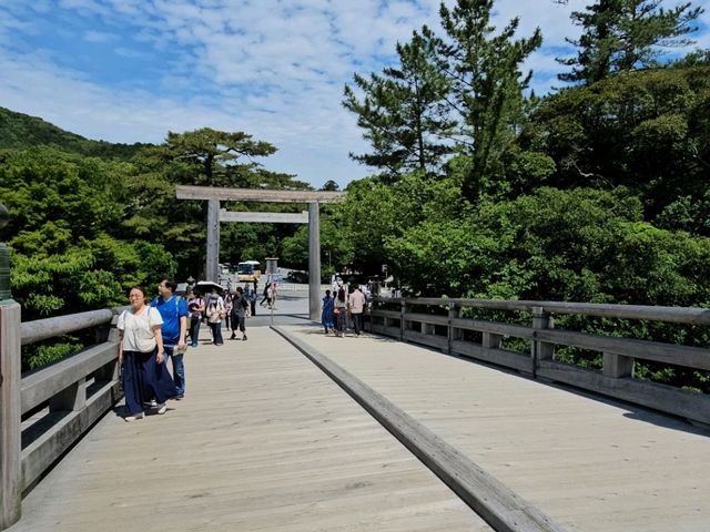 通往神域的入口〔伊勢神宮 宇治橋〕⛩️🌉