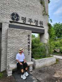 여름감성 초록 정원이 예쁜 상주카페