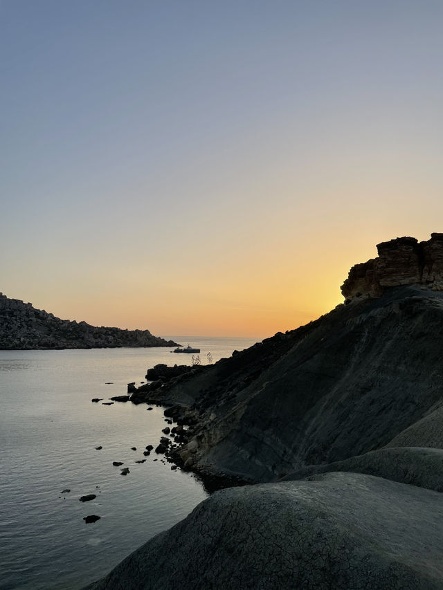  🌅 붉게 물든 몰타의 절경, 클레이 클리프 선셋 🌄