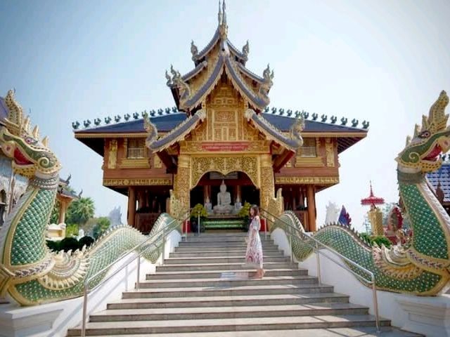 วัดเด่นสะหลีศรีเมืองแกน วัดสวยเชียงใหม่
